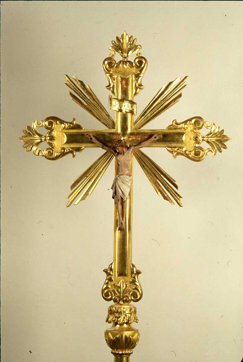 croce d'altare - bottega emiliano-romagnola (sec. XX)