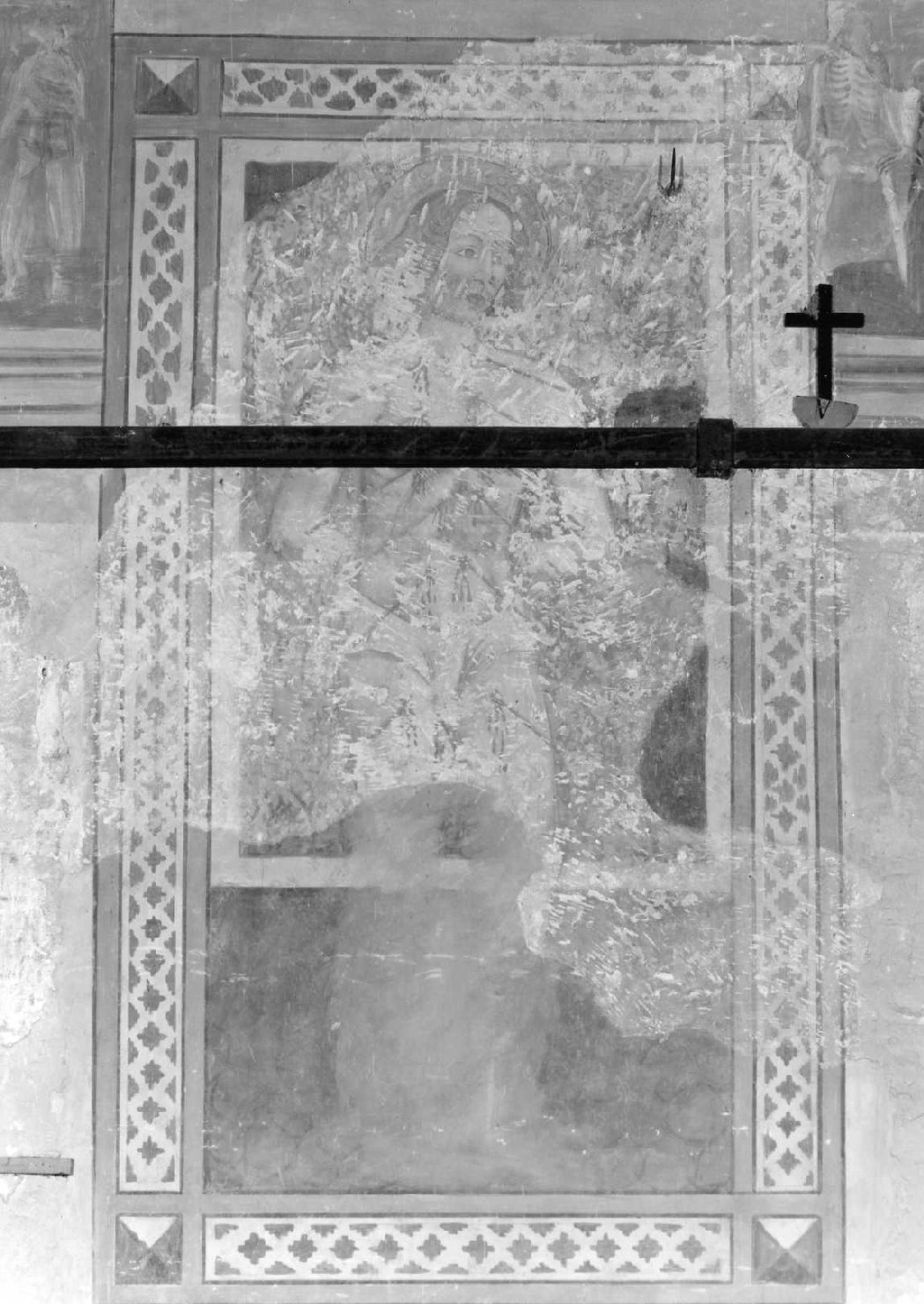 San Sebastiano (dipinto, complesso decorativo) - ambito romagnolo (sec. XV)