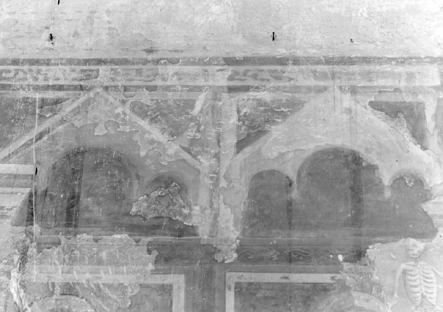 dipinto, frammento - ambito romagnolo (sec. XV)