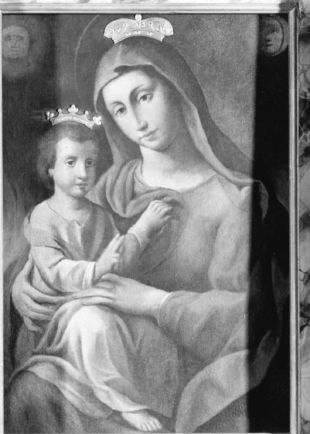 Madonna del fuoco (dipinto) - ambito romagnolo (seconda metà sec. XVI)