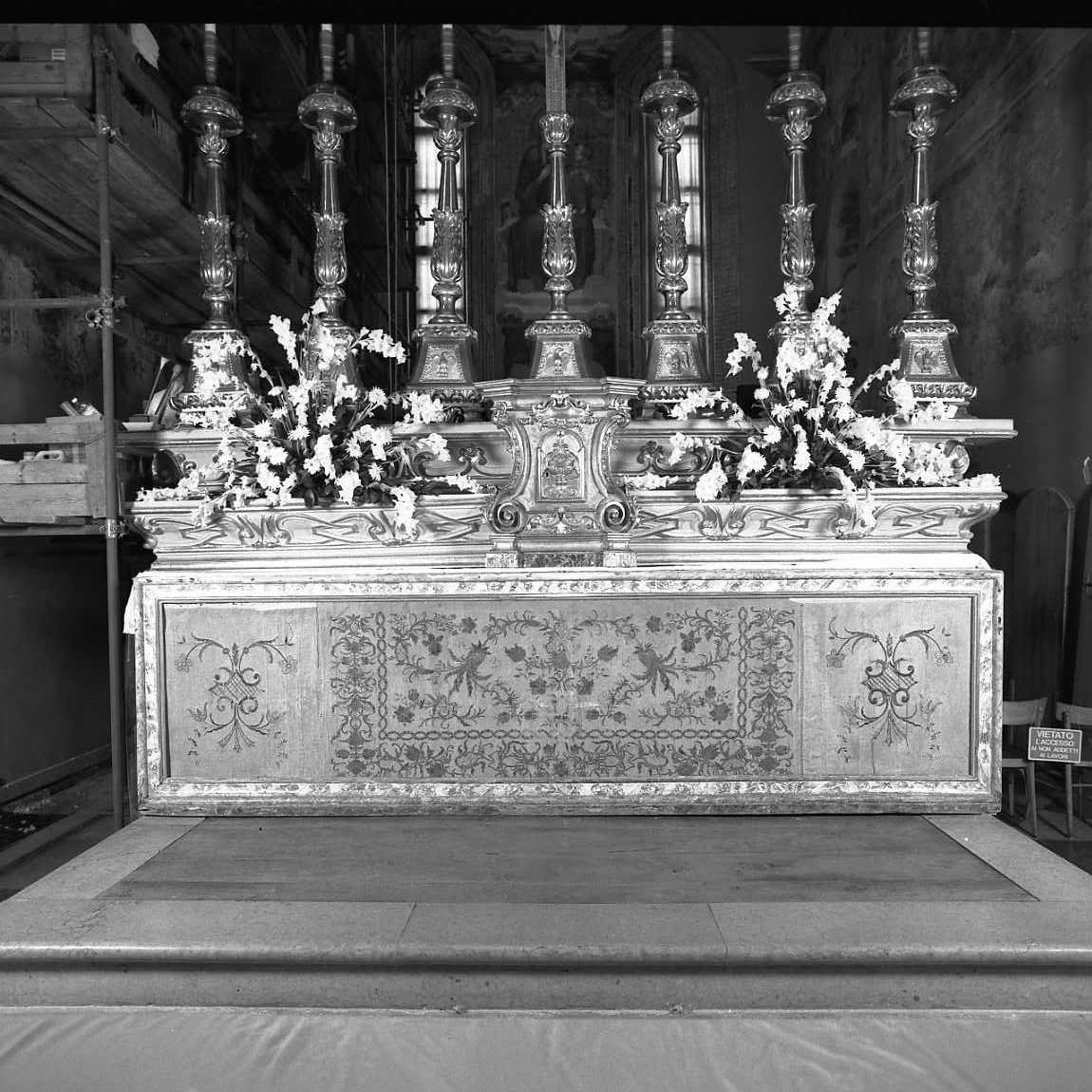 altare maggiore - bottega romagnola (sec. XVIII)