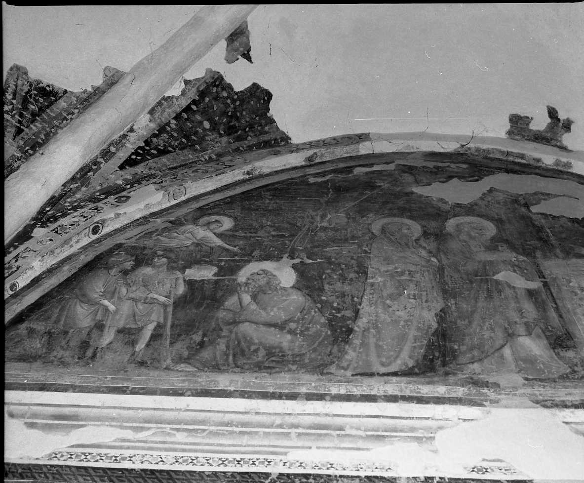 Offerta di Gioacchino al tempio; Gioacchino tra i pastori (dipinto) di Giovanni da Rimini (sec. XIV)