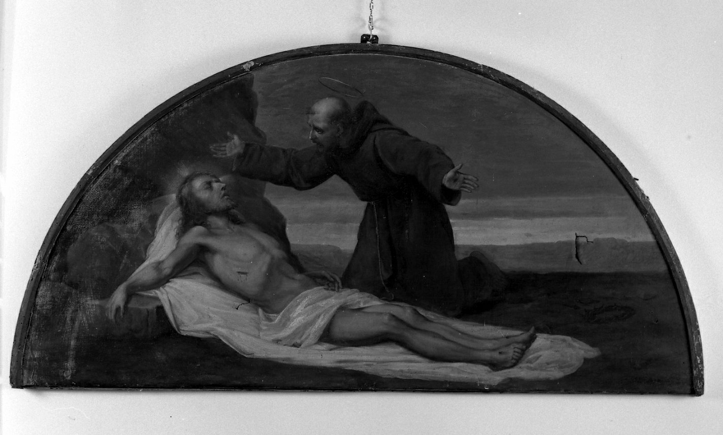 Cristo morto (dipinto) - ambito romagnolo (sec. XIX)