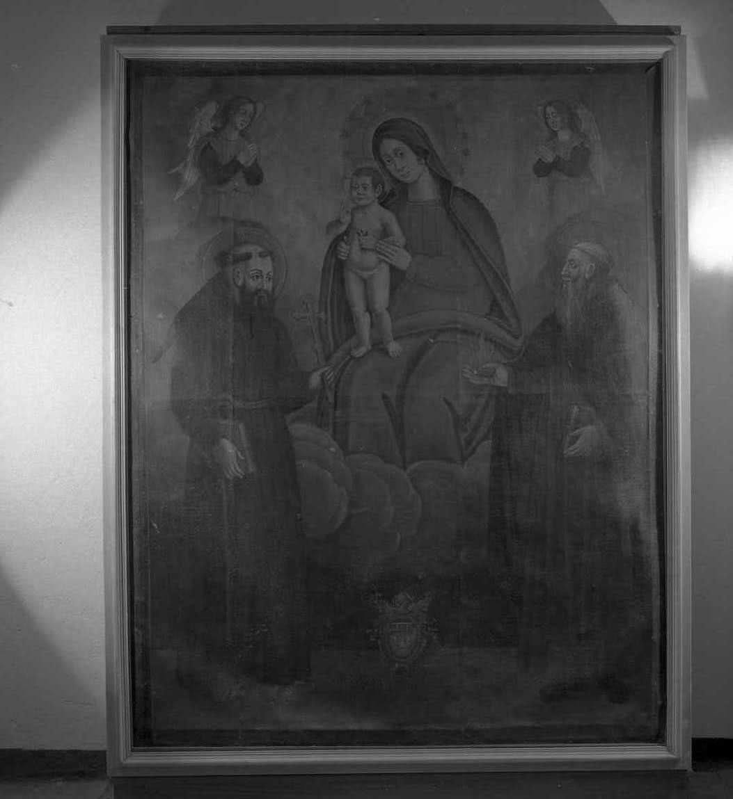 Madonna del Cantone, Madonna con Bambino e Santi (dipinto) - ambito romagnolo (sec. XVII)
