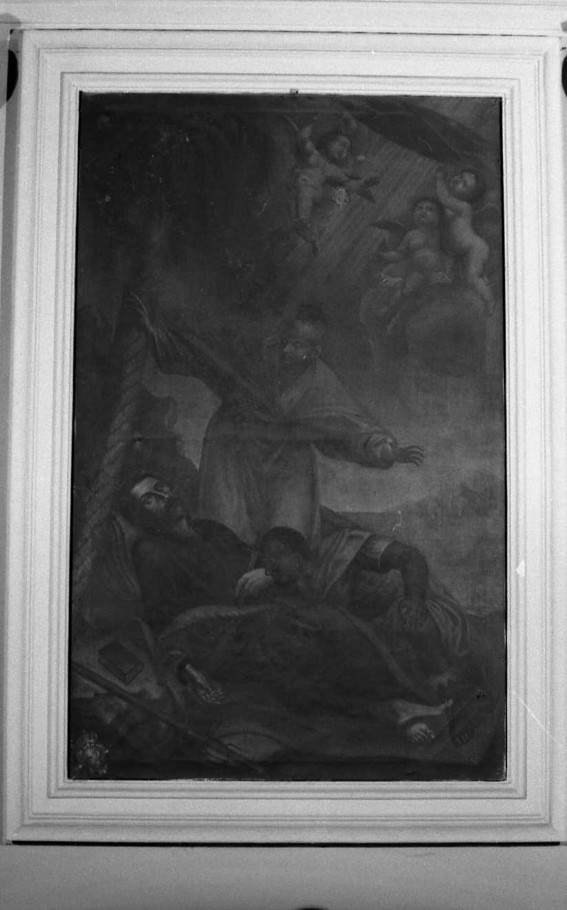San Francesco Saverio (dipinto, elemento d'insieme) di Blanes Giovanni (secc. XVIII/ XIX)