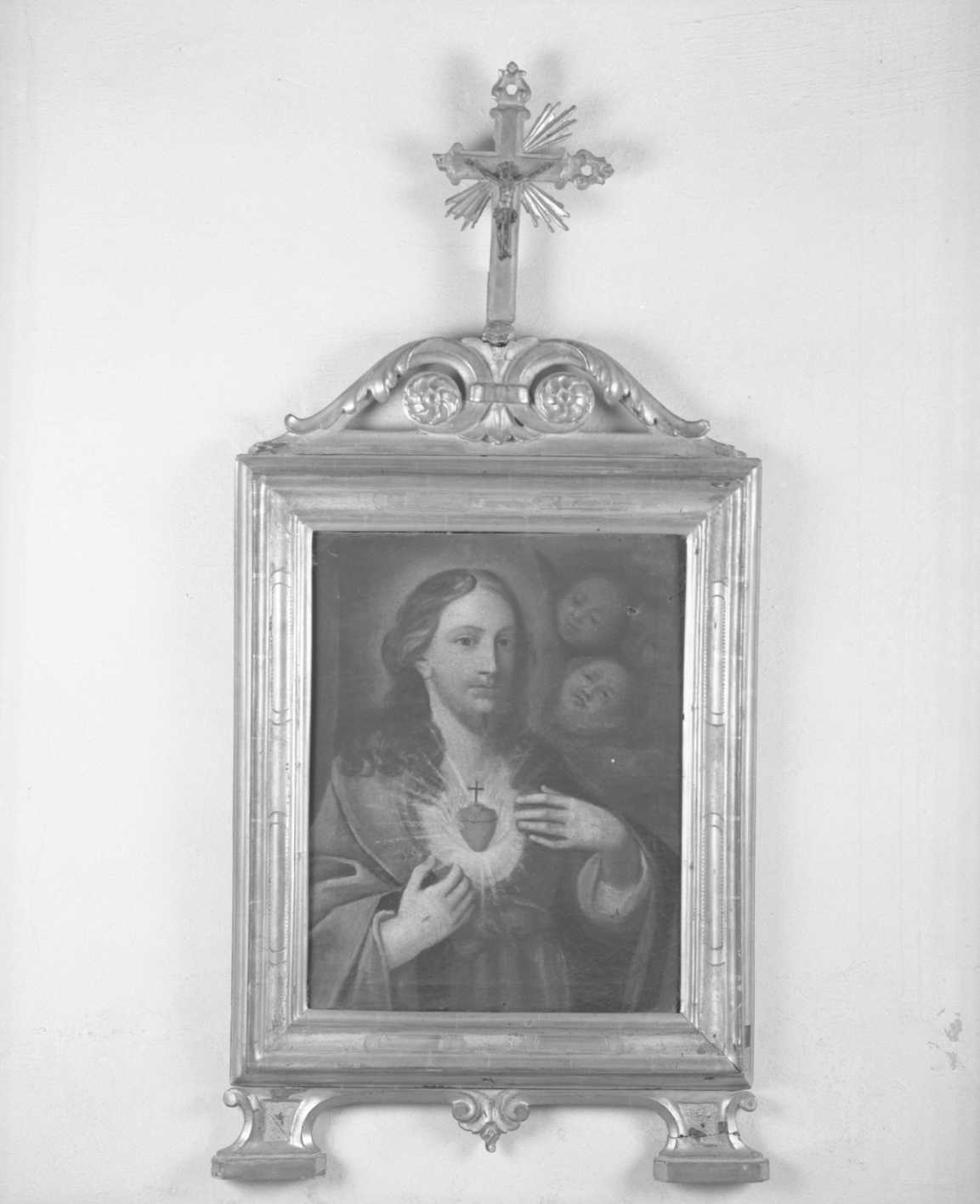 Sacro Cuore di Gesù (dipinto) - ambito romagnolo (sec. XIX)