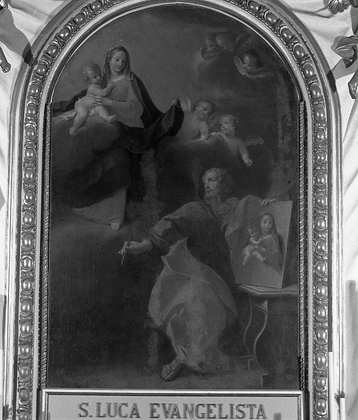 San Luca ritrae la Madonna (dipinto) di Costa Giovan Battista (sec. XVIII)