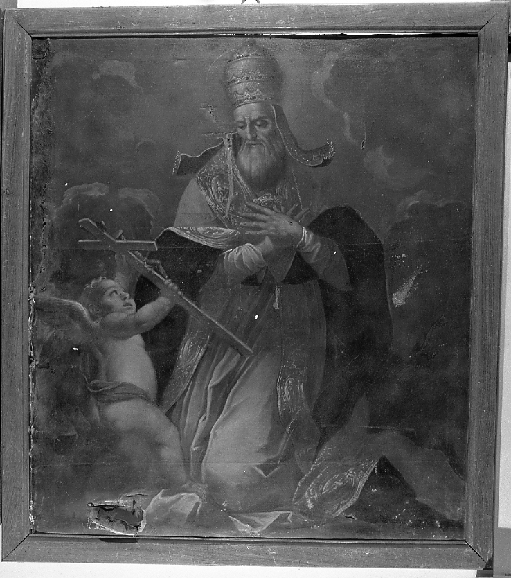 ritratto di papa Pio V (dipinto) - ambito romagnolo (prima metà sec. XVIII)