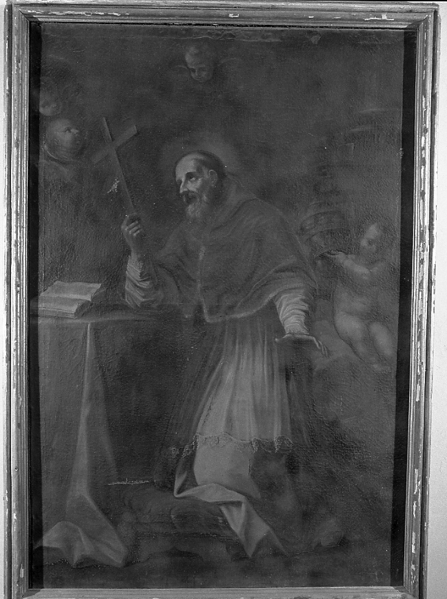 ritratto di papa Pio V (dipinto) - ambito romagnolo (prima metà sec. XVIII)