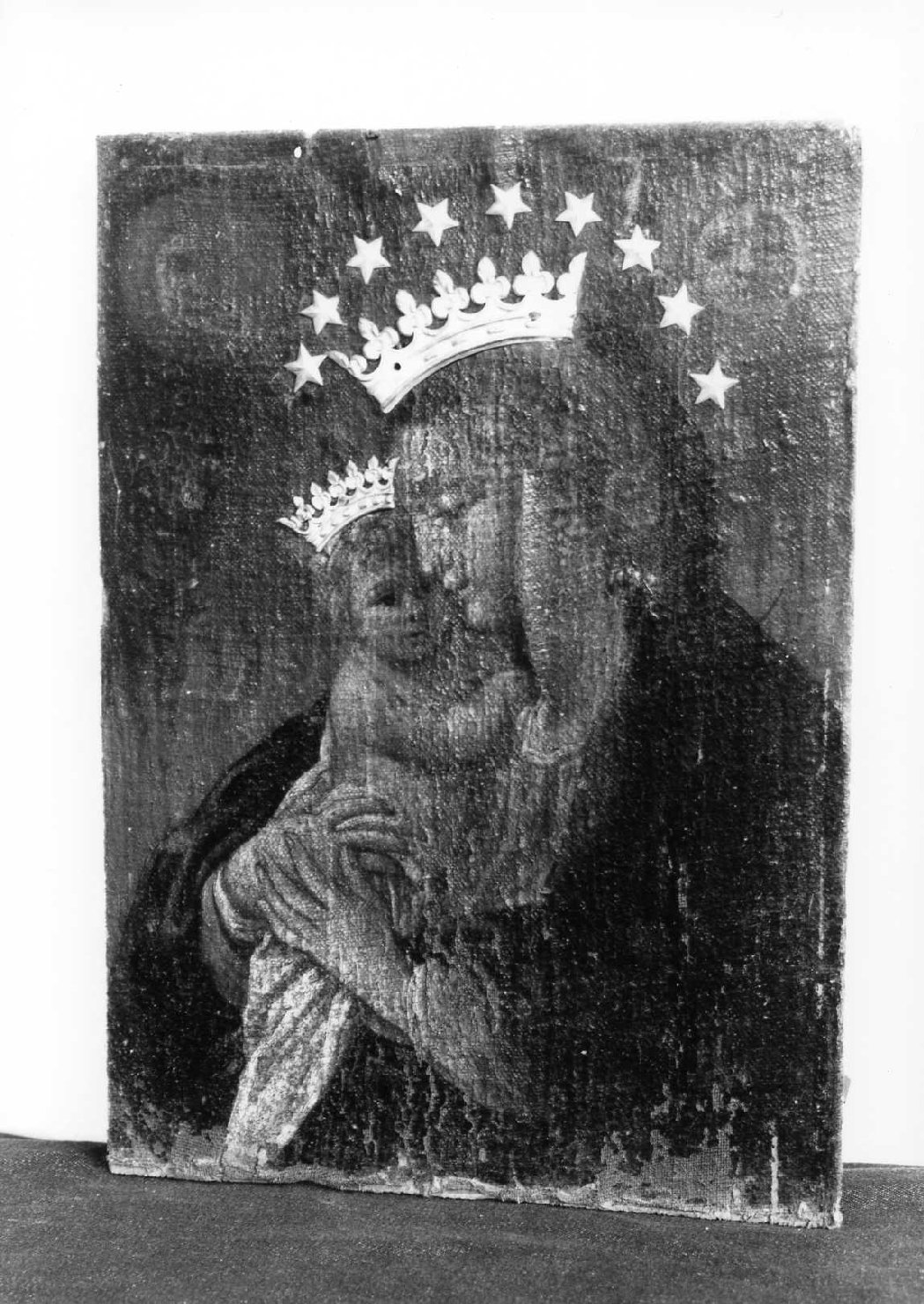 Madonna con Bambino (dipinto) - ambito romagnolo (metà sec. XVII)