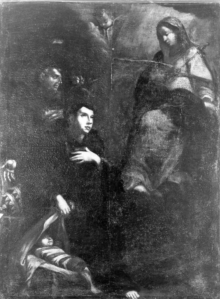 leggenda di Santa Marina (dipinto) - ambito romagnolo (metà sec. XVII)