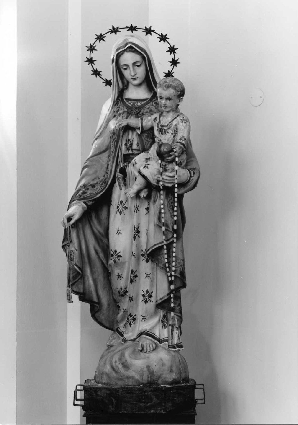 Madonna del Carmelo (statua) - ambito romagnolo (sec. XX)