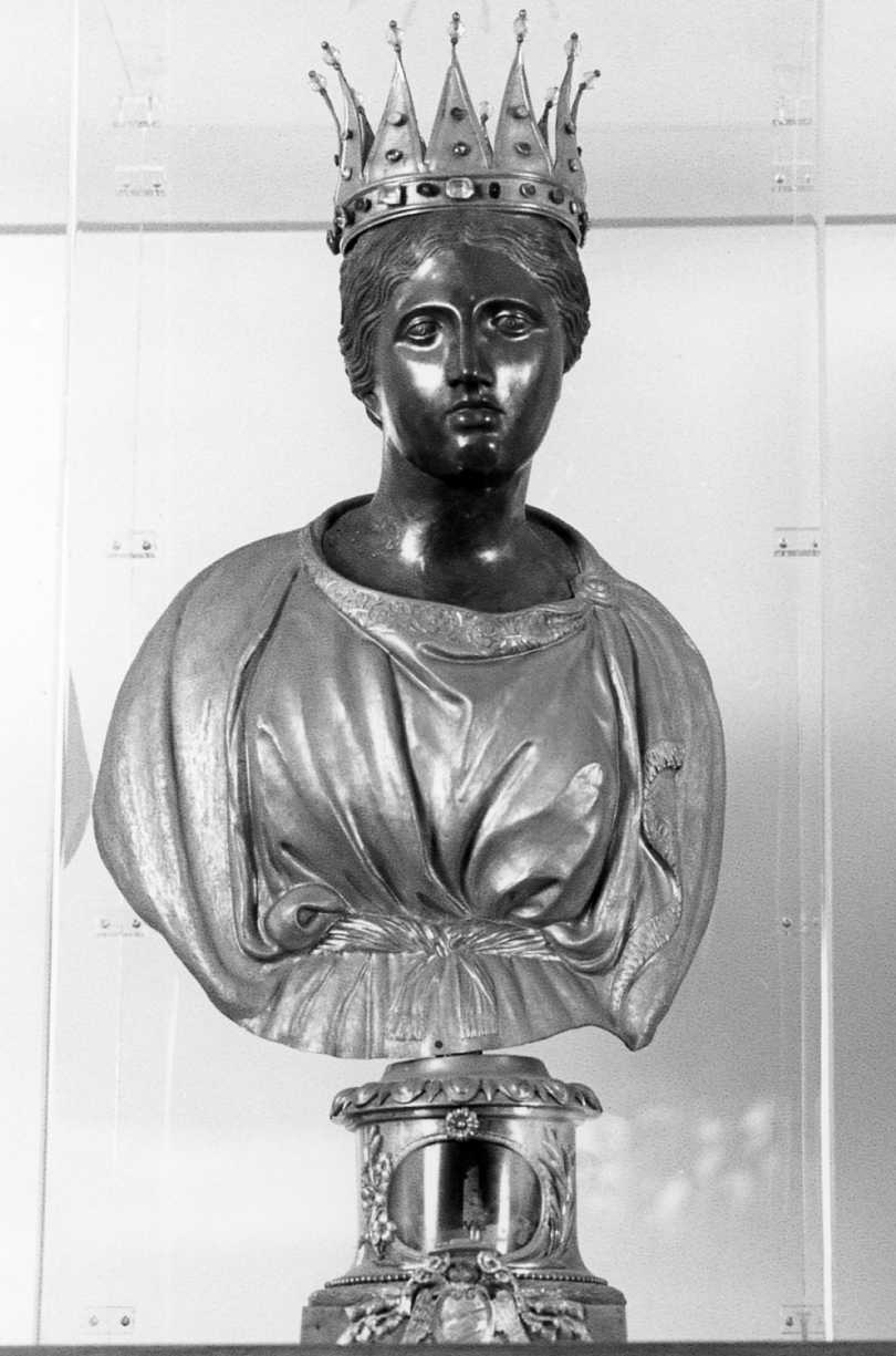 reliquiario - a busto - manifattura romana (seconda metà sec. XVIII)