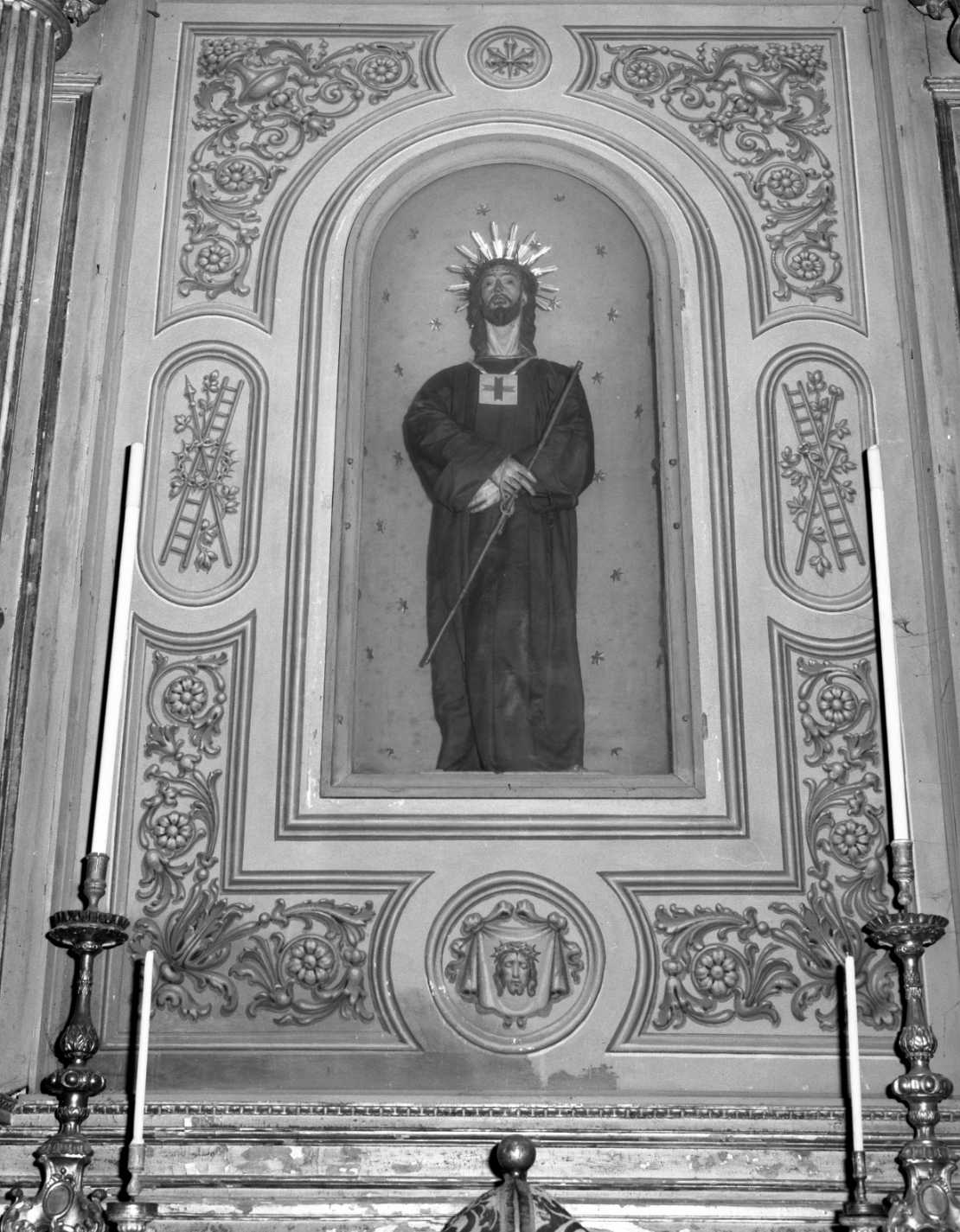 Cristo Nazareno, Cristo (statua) - bottega romagnola (sec. XVII, sec. XIX)
