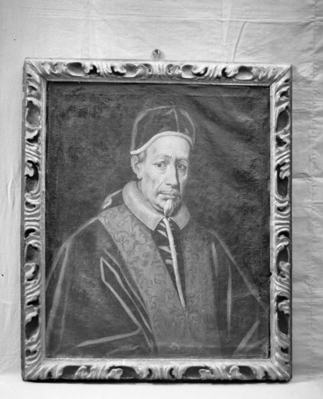 Papa Clemente IX, ritratto di ecclesiastico (dipinto) - ambito romagnolo (sec. XVIII)