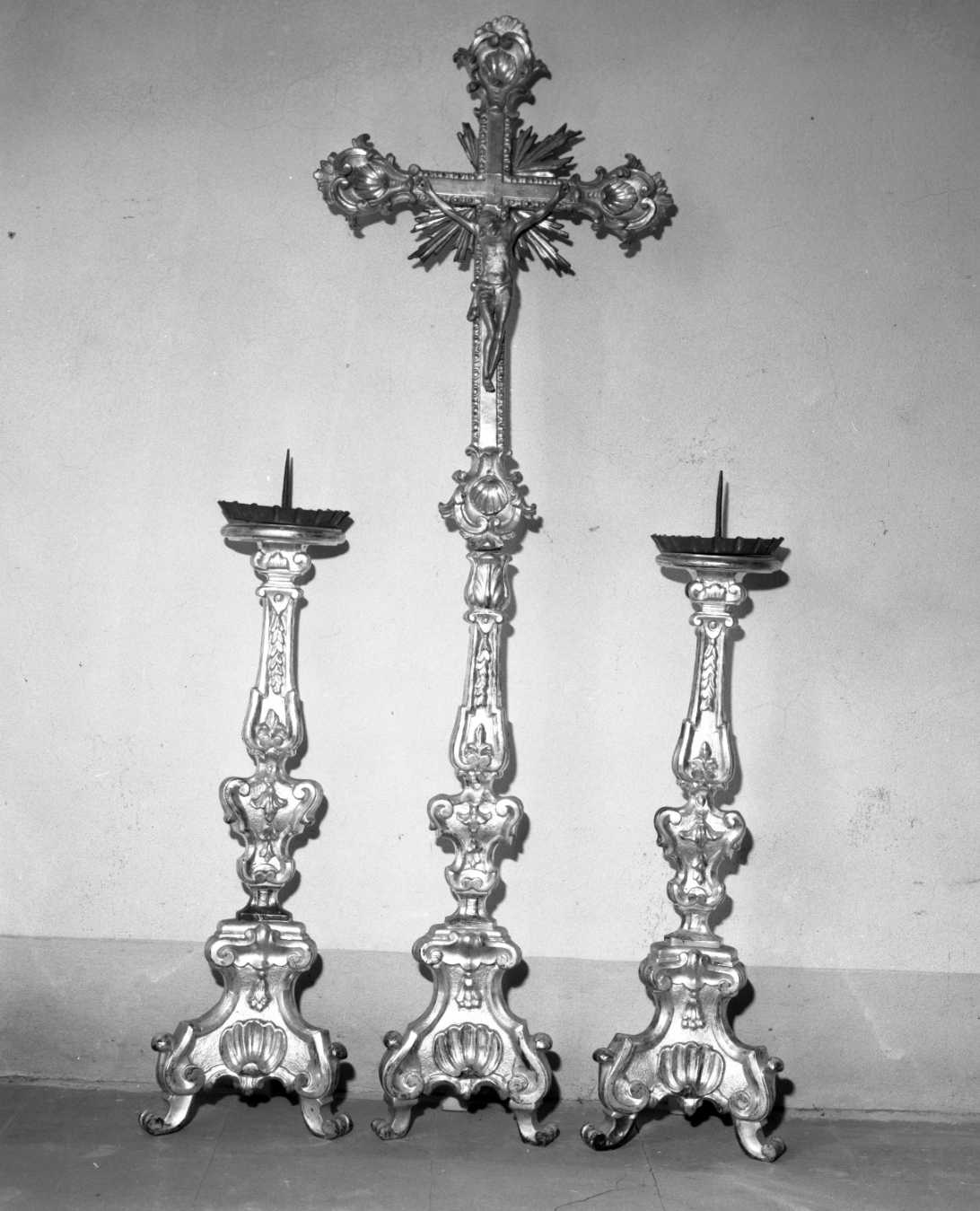 servizio d'altare, serie - bottega romagnola (sec. XVIII)
