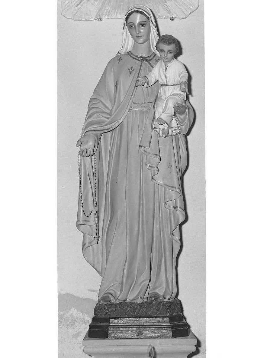 Madonna con Bambino (statua) - bottega romagnola (primo quarto sec. XX)