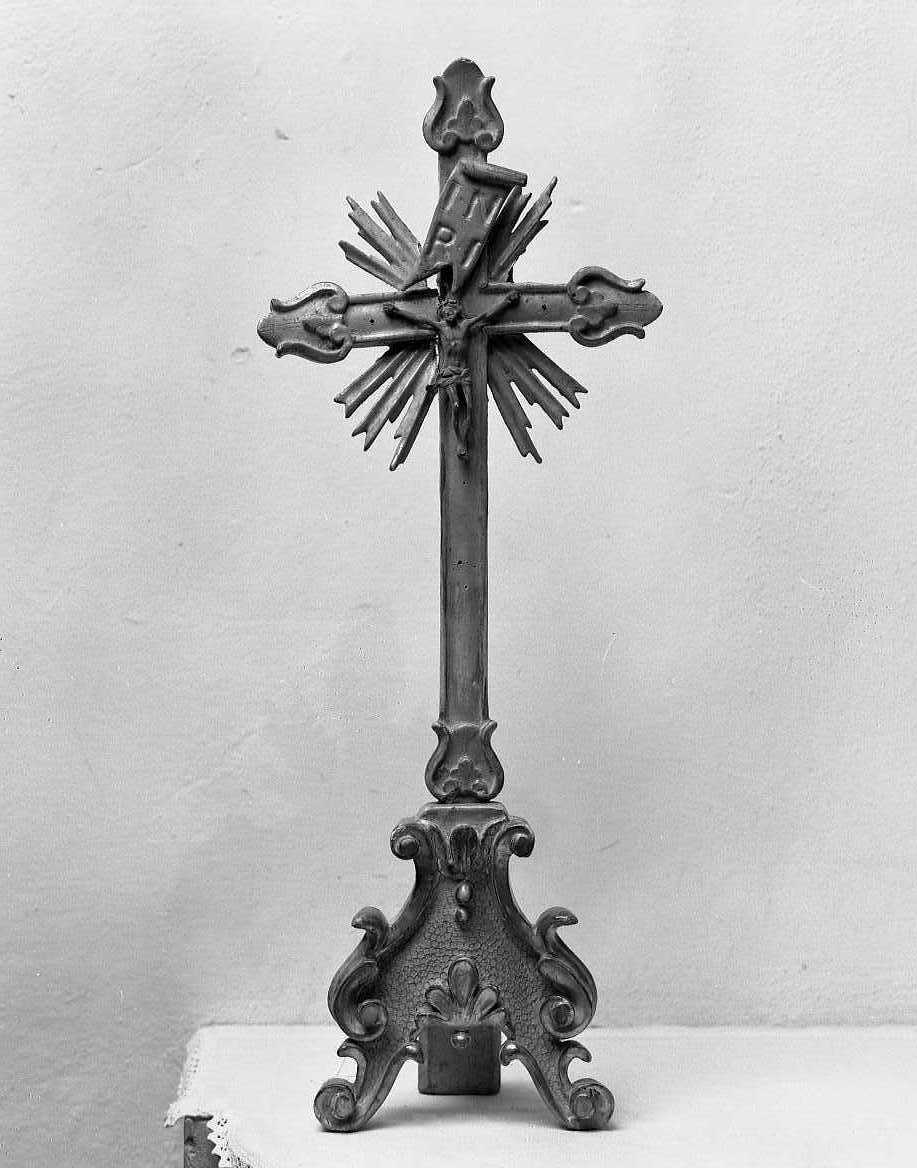 croce d'altare - bottega romagnola (prima metà sec. XVIII)