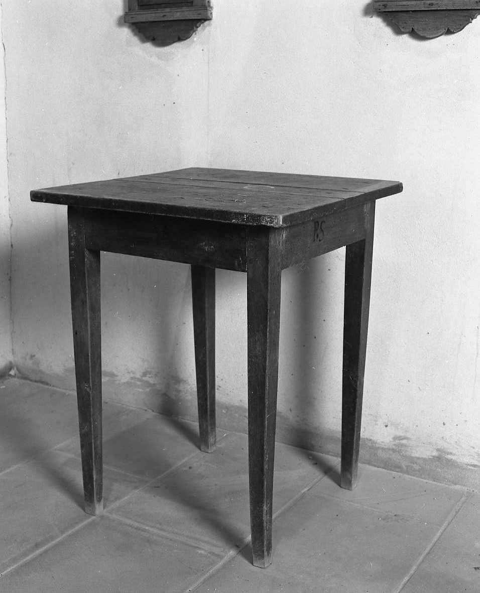 tavolino - bottega tosco-romagnola (secc. XVIII/ XIX)