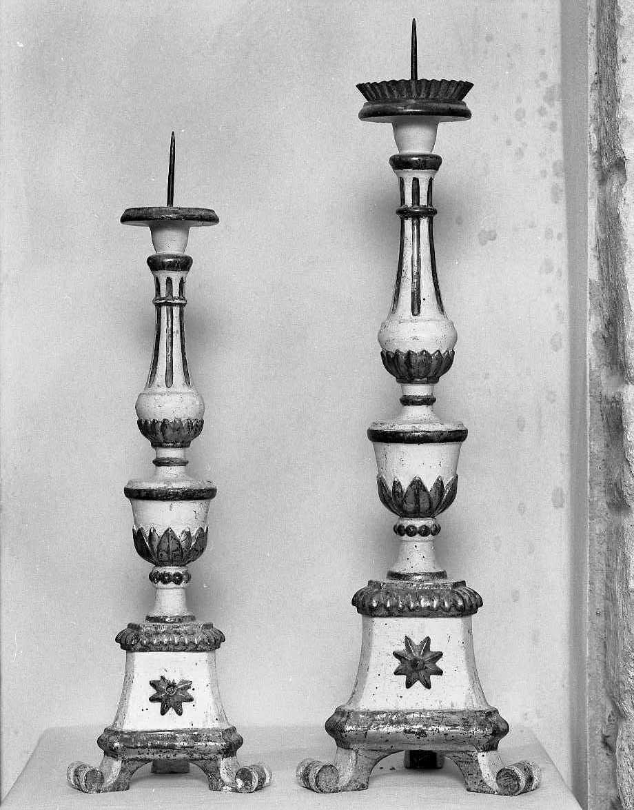 candeliere, serie - bottega tosco-romagnola (sec. XIX)