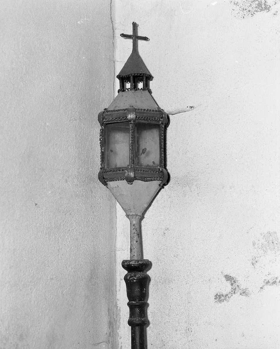 lanterna processionale - bottega tosco-romagnola (sec. XIX)