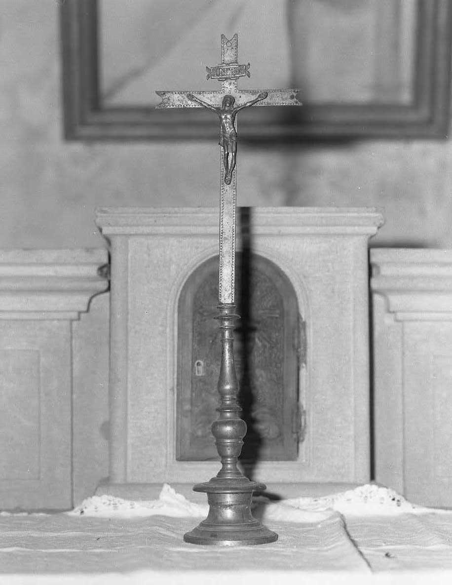 croce d'altare - bottega romagnola (sec. XIX)