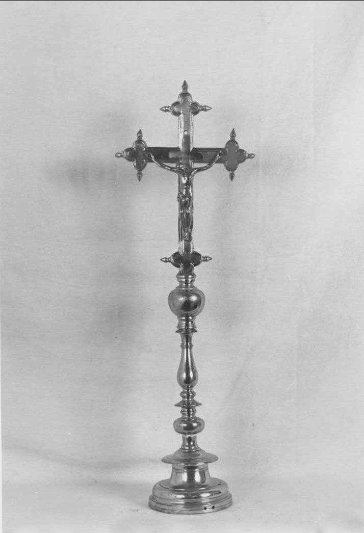 croce d'altare, elemento d'insieme - bottega romagnola (sec. XVIII)