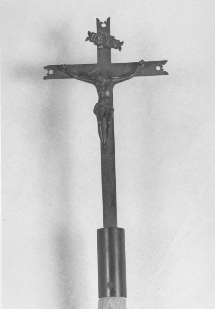 croce processionale - bottega romagnola (seconda metà sec. XIX)