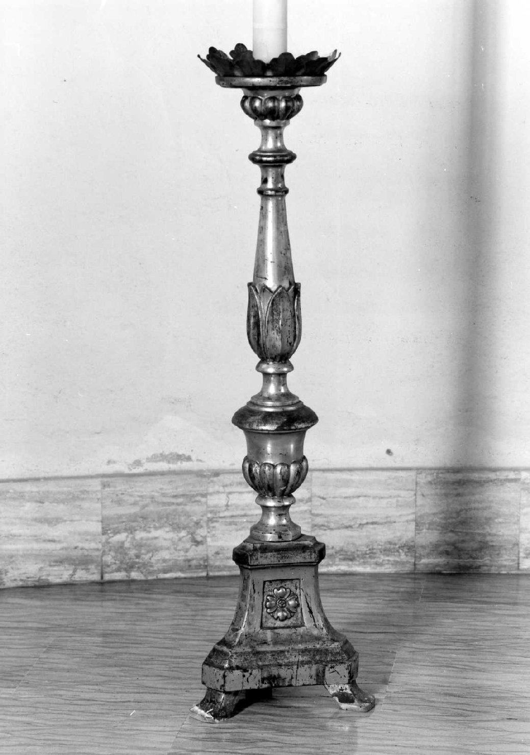 candeliere - manifattura tosco-romagnola (sec. XIX)