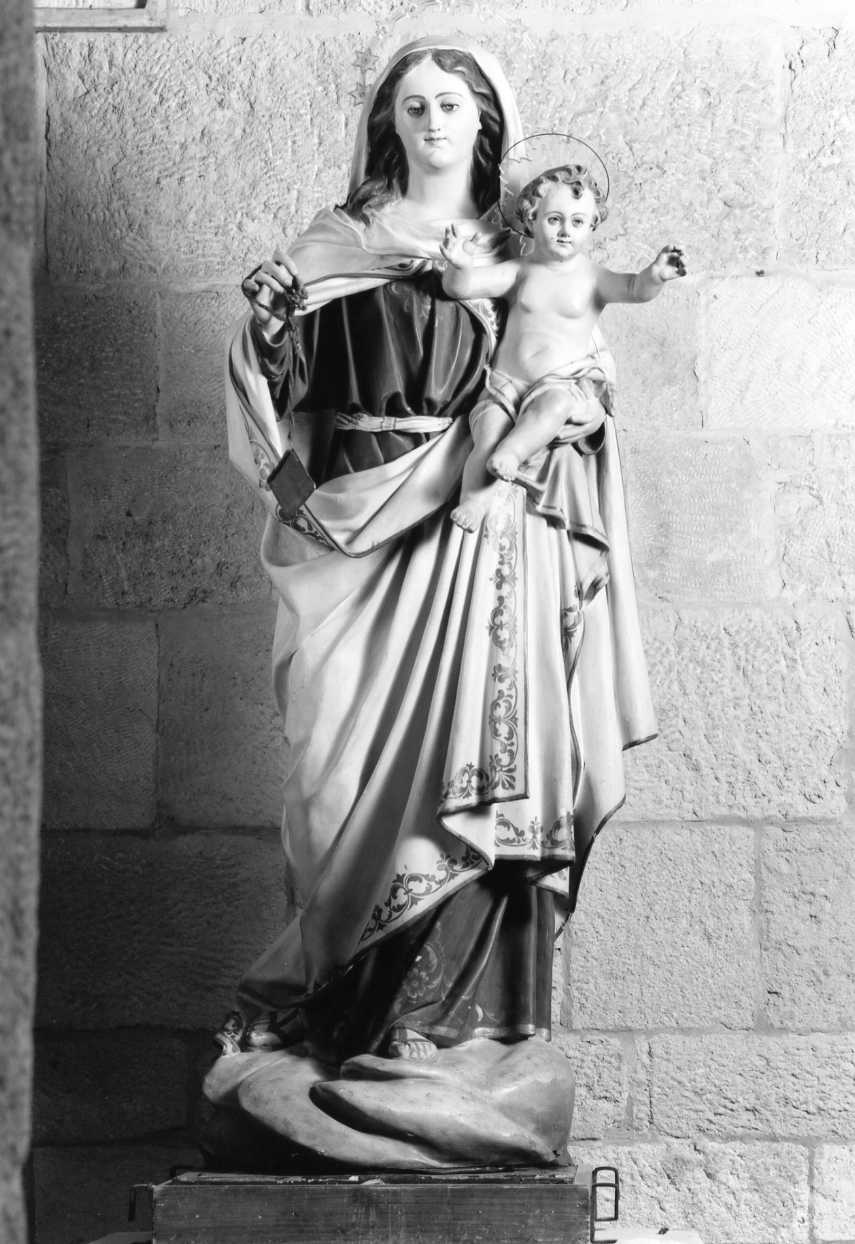 Madonna del Rosario (statua) - manifattura romagnola (fine sec. XIX)