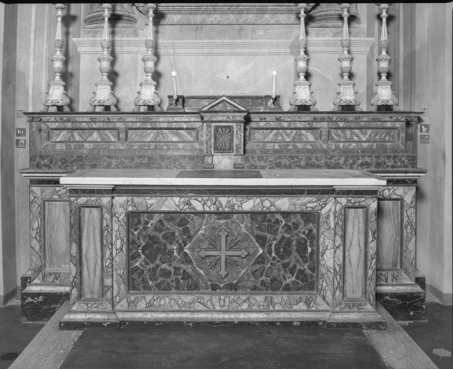 Altare del Nazareno (altare) - ambito forlivese (metà sec. XIX)