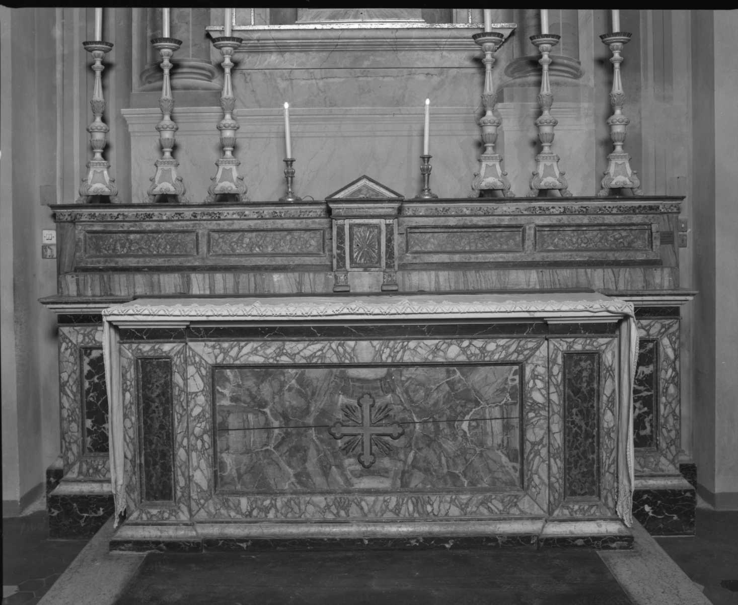 Altare di S. Felice (altare) - ambito forlivese (metà sec. XIX)