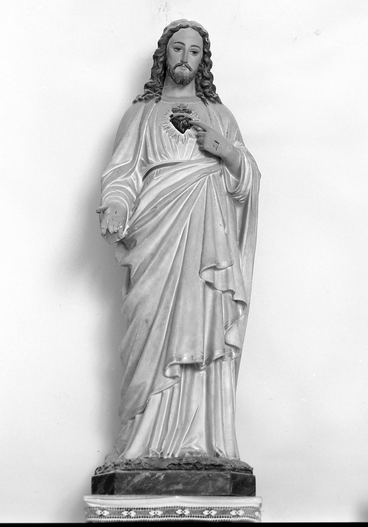 Sacro Cuore di Gesù (statua) - ambito romagnolo (fine sec. XIX)