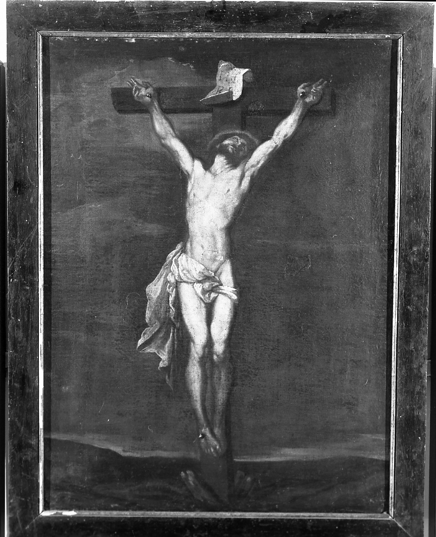 Cristo crocifisso (dipinto) - ambito italiano (prima metà sec. XVIII)