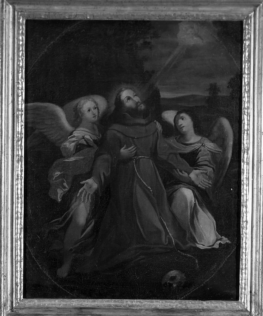 estasi di San Francesco d'Assisi (dipinto) - ambito romagnolo (secc. XVIII/ XIX)