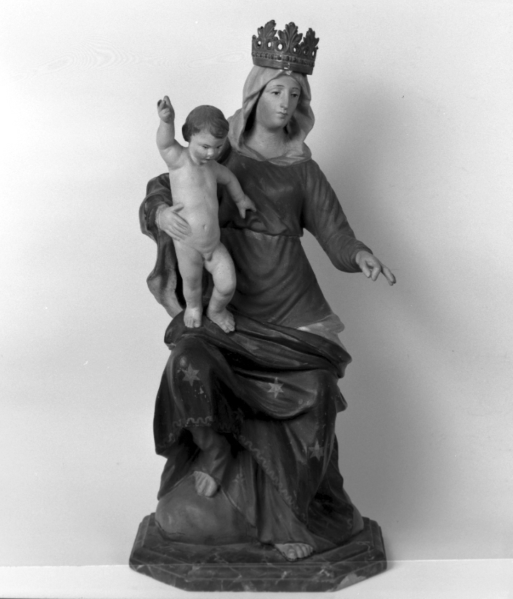 Madonna del Rosario (statua) - ambito italiano (sec. XIX)