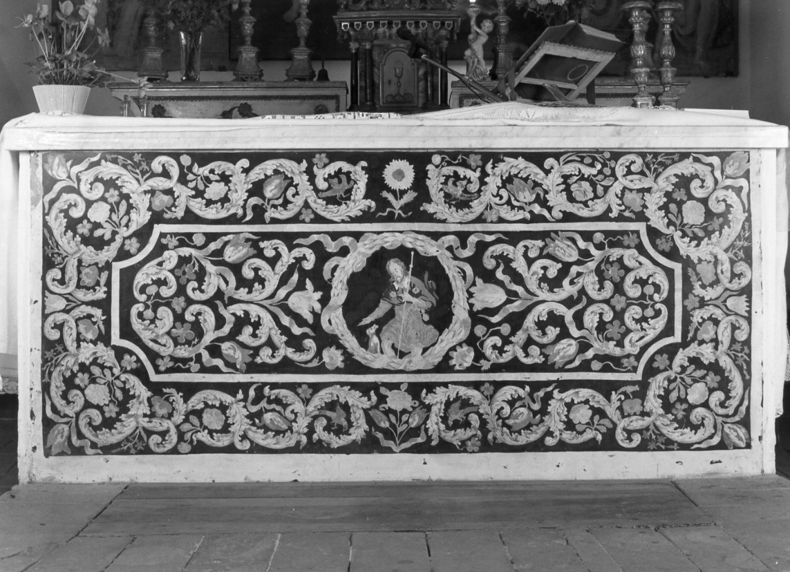 motivi decorativi (paliotto) - manifattura emiliana (prima metà sec. XVIII)