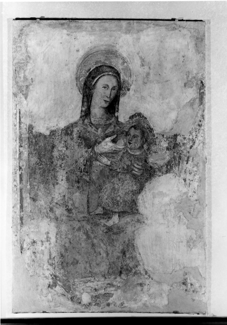 Madonna del latte, Madonna con Bambino (dipinto) - ambito romagnolo (fine sec. XIV)