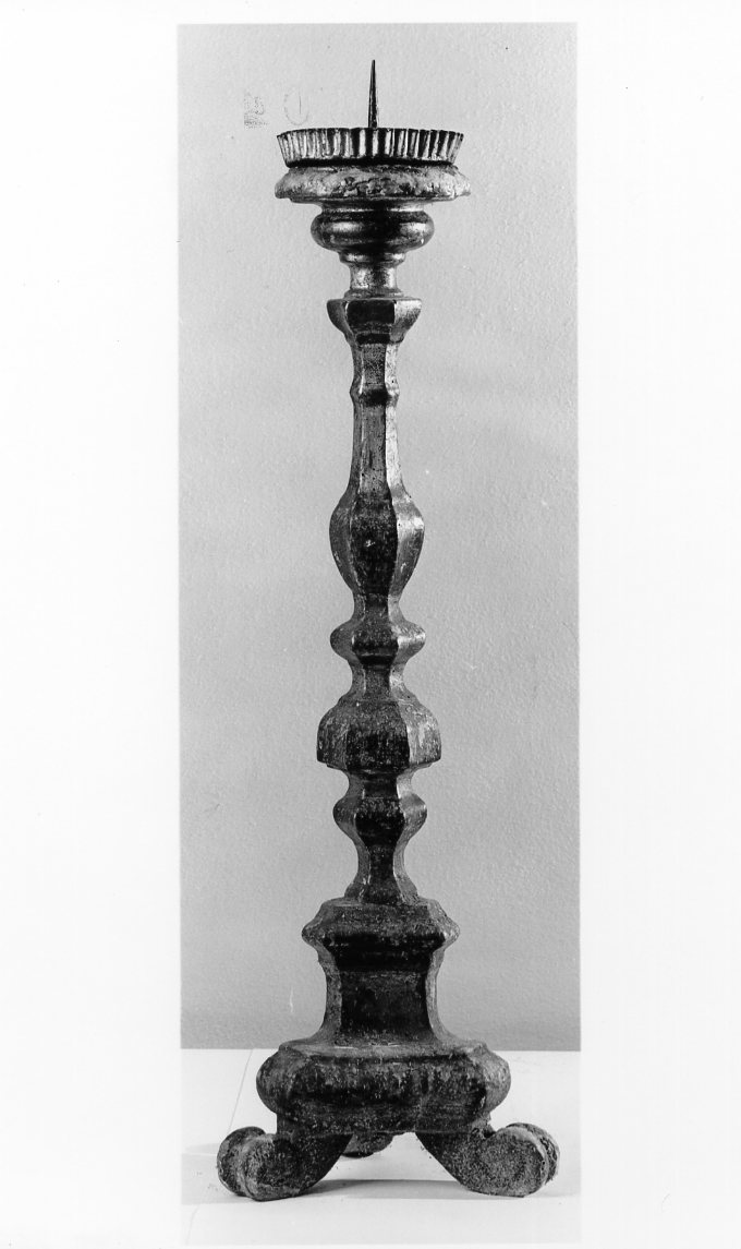 candeliere - manifattura romagnola (metà sec. XVII)