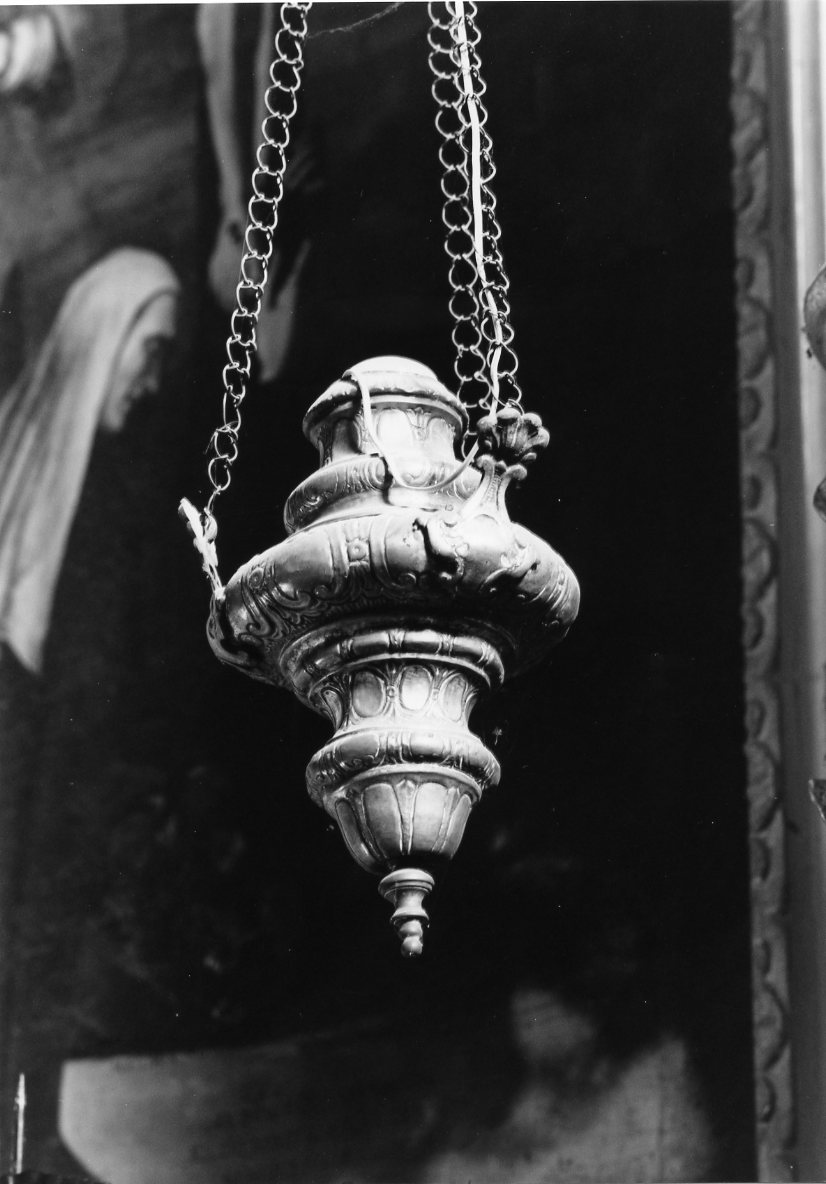 lampada pensile, serie - ambito romagnolo (seconda metà sec. XVIII)