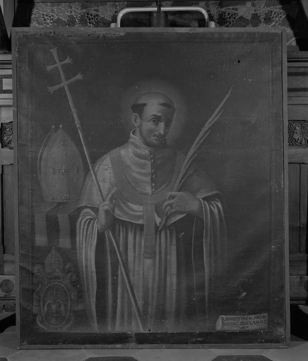 San Bonifacio, San Bonifacio Arcivescovo (dipinto) - ambito toscano (metà sec. XVII)