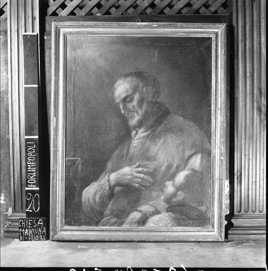 Sant'Andrea Avellino (dipinto) di Marchetti Giuseppe (attribuito) (sec. XVIII)