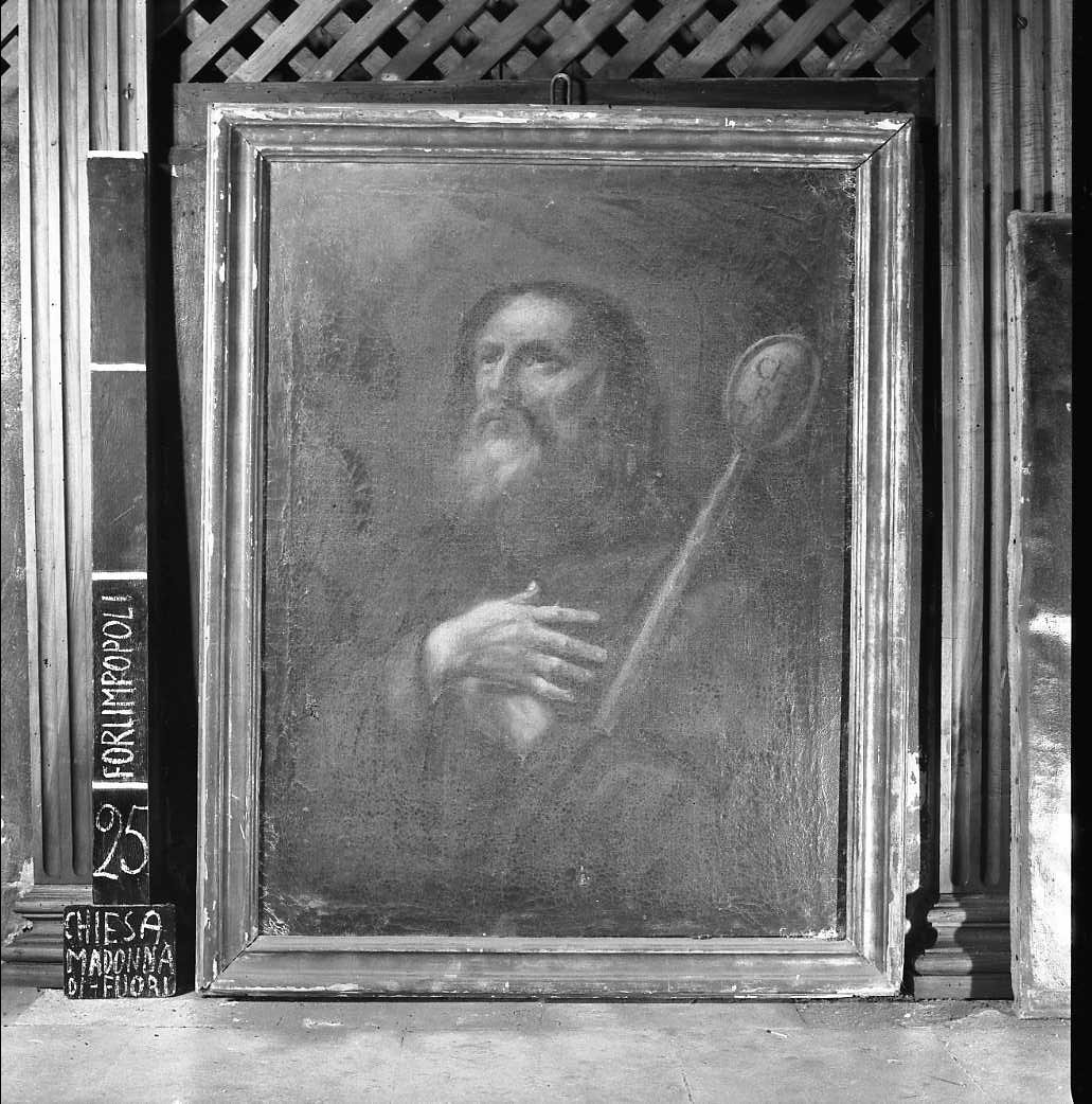 San Francesco di Paola (dipinto) di Marchetti Giuseppe (attribuito) (sec. XVIII)