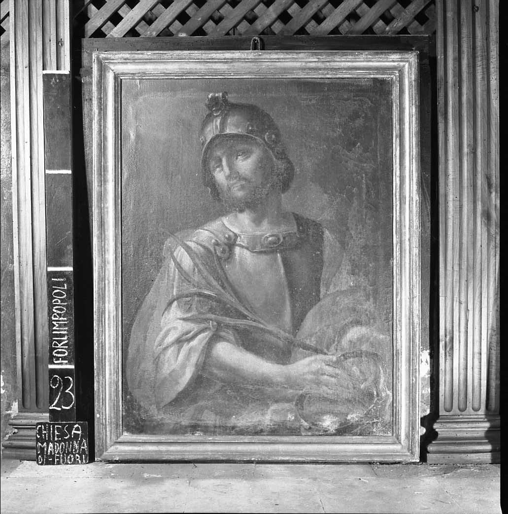 San Demetrio Martire (dipinto) di Marchetti Giuseppe (attribuito) (sec. XVIII)