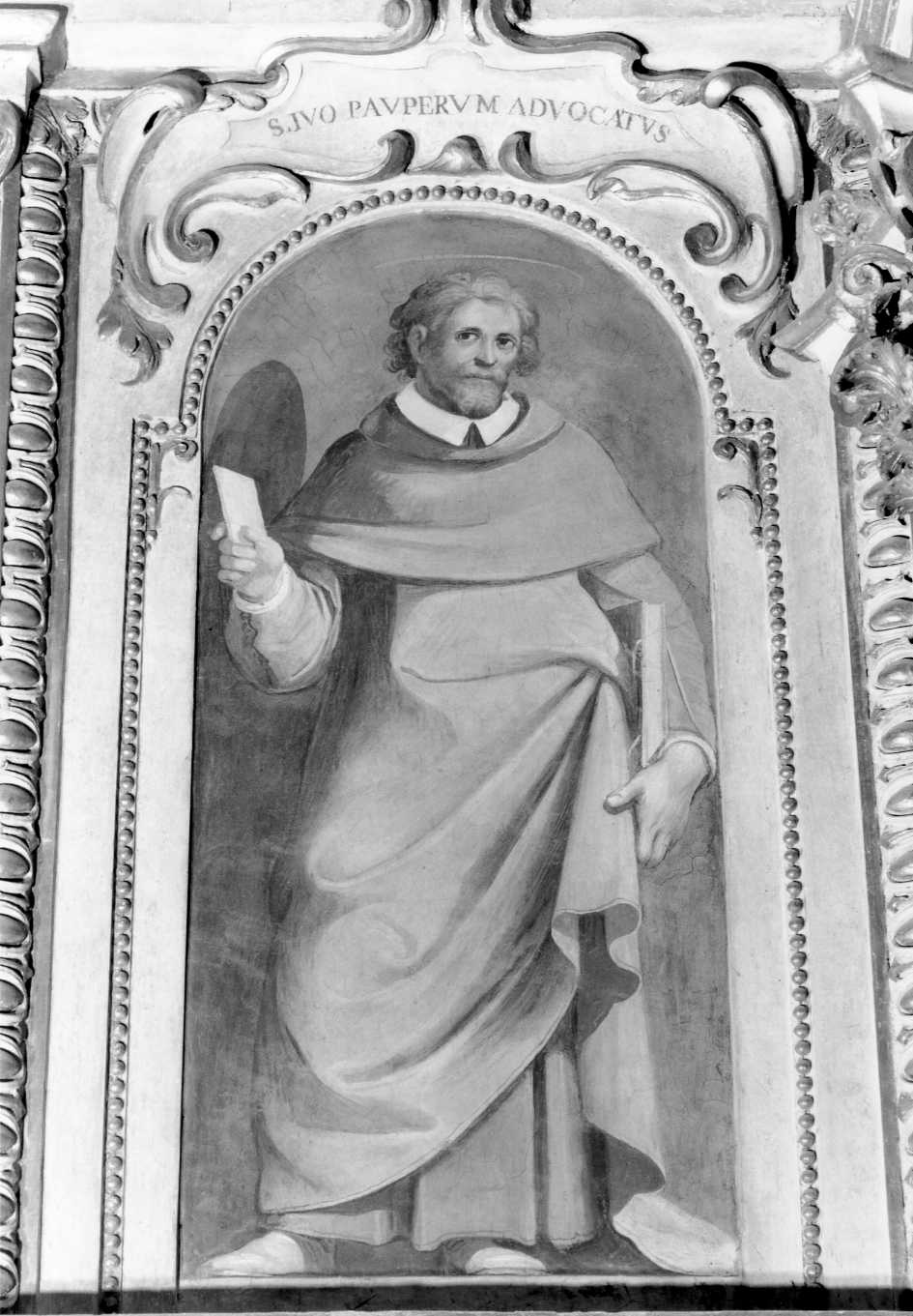 Sant'Ivo (dipinto) di Marini Benedetto (sec. XVII, sec. XX)