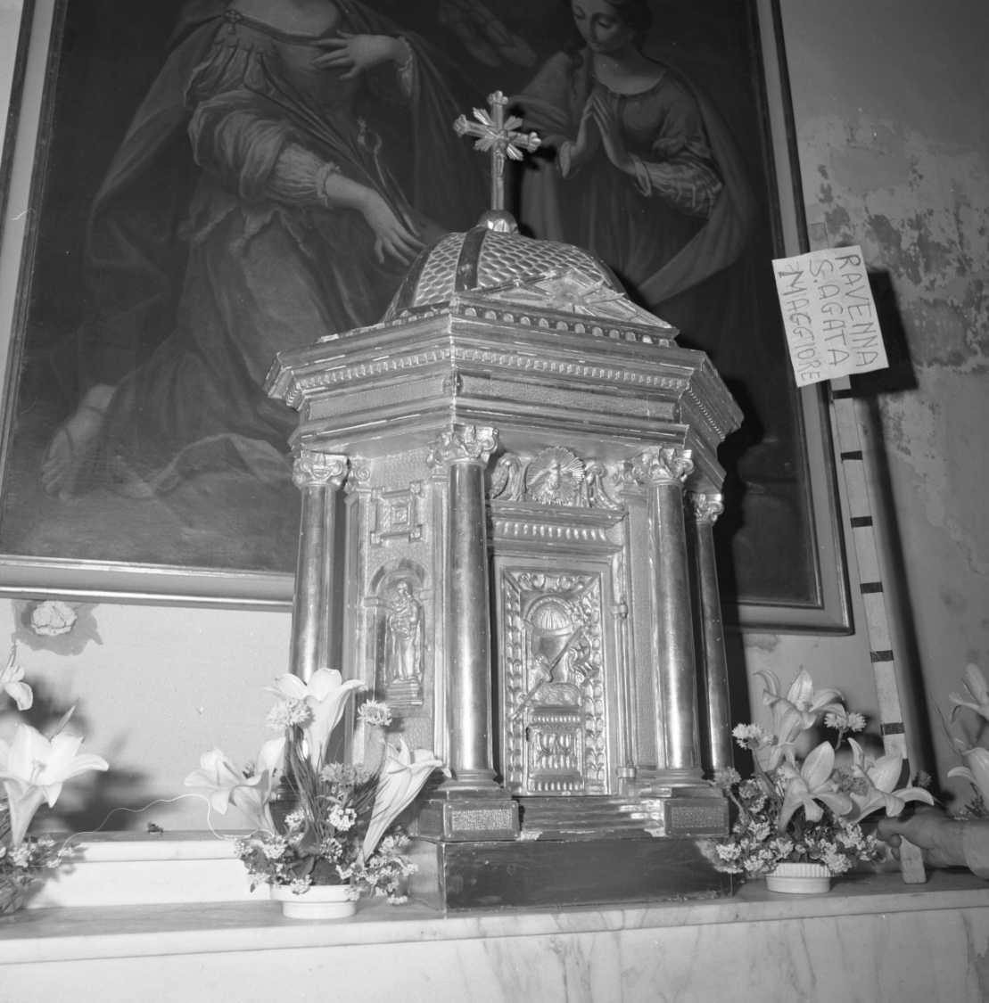 tabernacolo - a tempietto - bottega romagnola (sec. XVIII)