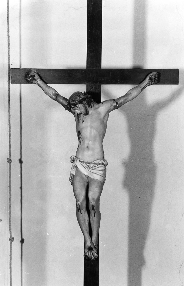 Cristo crocifisso (scultura) - ambito romagnolo (sec. XIX)