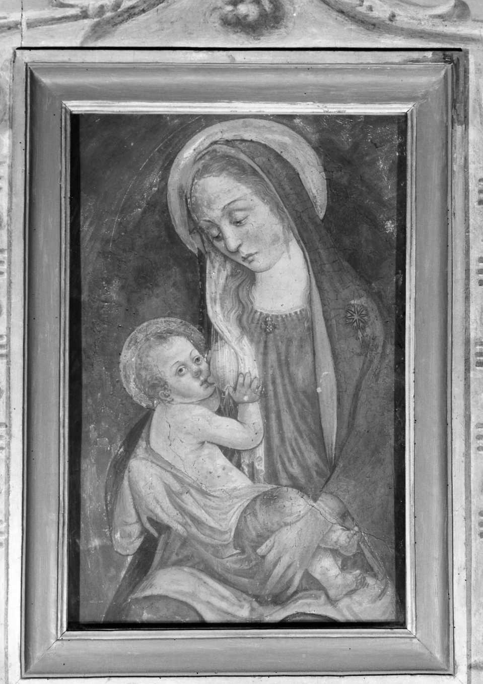 Madonna con Bambino (dipinto) di Biagio d'Antonio (cerchia) (sec. XV)