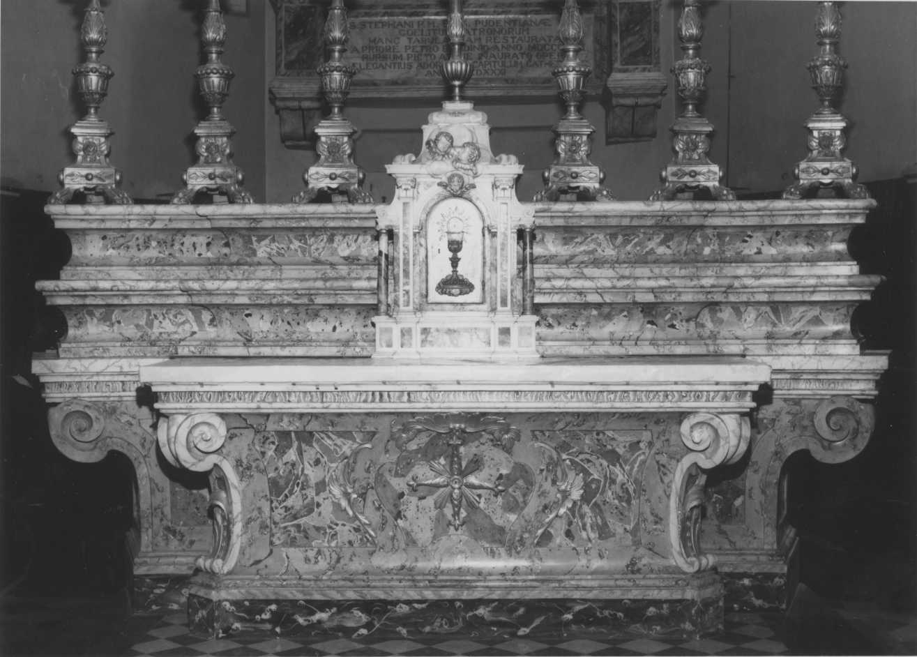 altare maggiore - bottega romagnola (sec. XVIII)