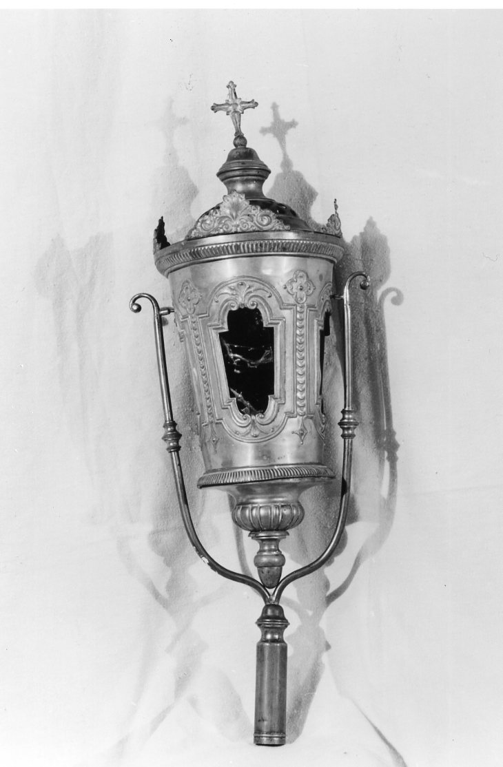 lanterna processionale - manifattura romagnola (seconda metà sec. XIX)
